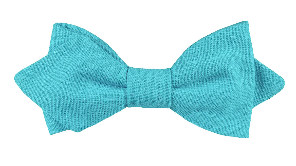 Noeud papillon bleu turquoise - Effet Noeud Pap