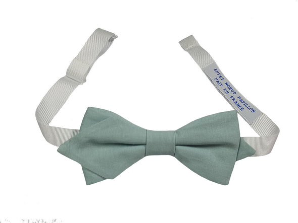 Noeud papillon vert d'eau